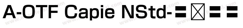 A-OTF Capie NStd字体转换